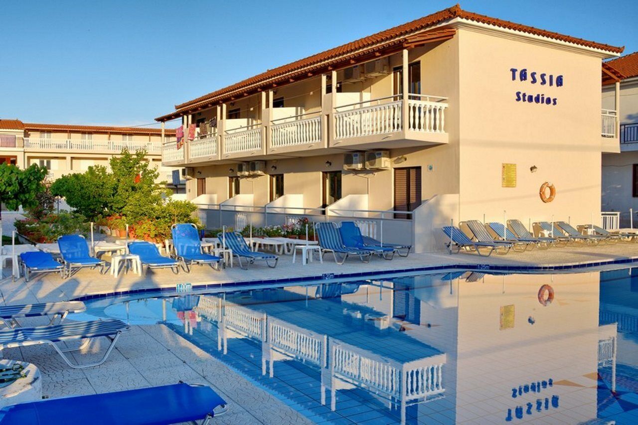 Hotel Tassia For Families & Couples (Adults Only) Laganász Kültér fotó